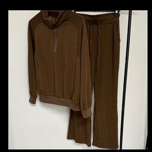 Brown Women's Boot Cut Jumpsuit